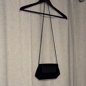 Black Women's Crossbody Bag - Elegant Evening Purse